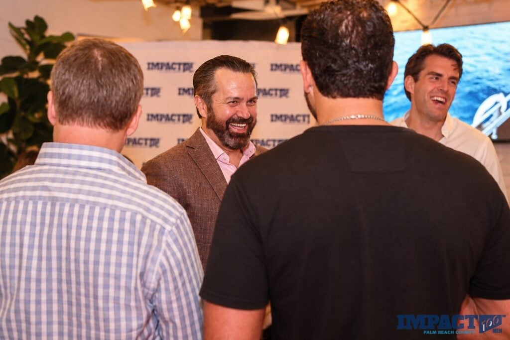 Impact 100 Men End of Summer Social at the Hampton Social Delray Beach