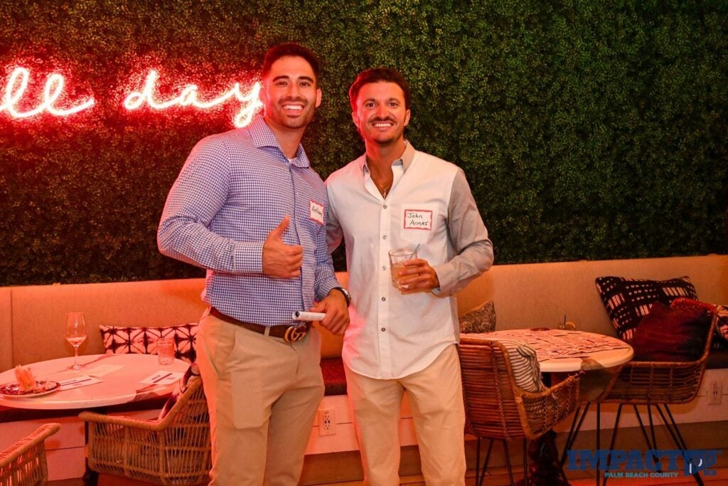 Impact 100 Men End of Summer Social at the Hampton Social Delray Beach