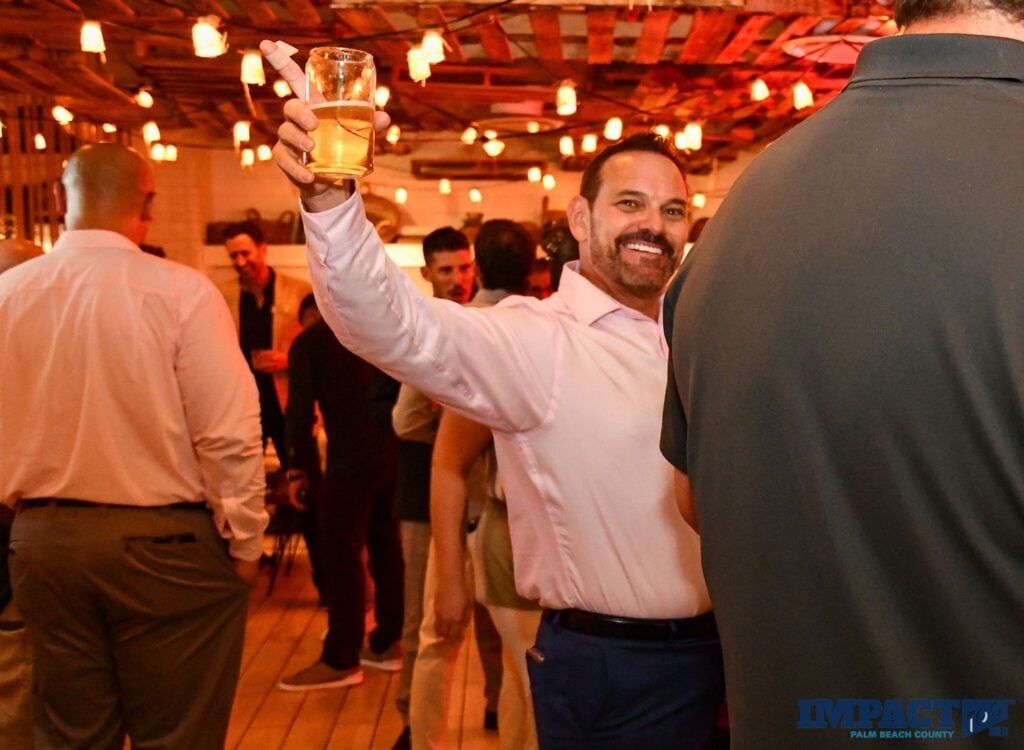 Impact 100 Men End of Summer Social at the Hampton Social Delray Beach