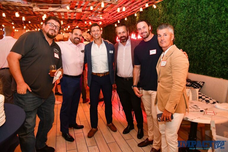 Impact 100 Men End of Summer Social at the Hampton Social Delray Beach