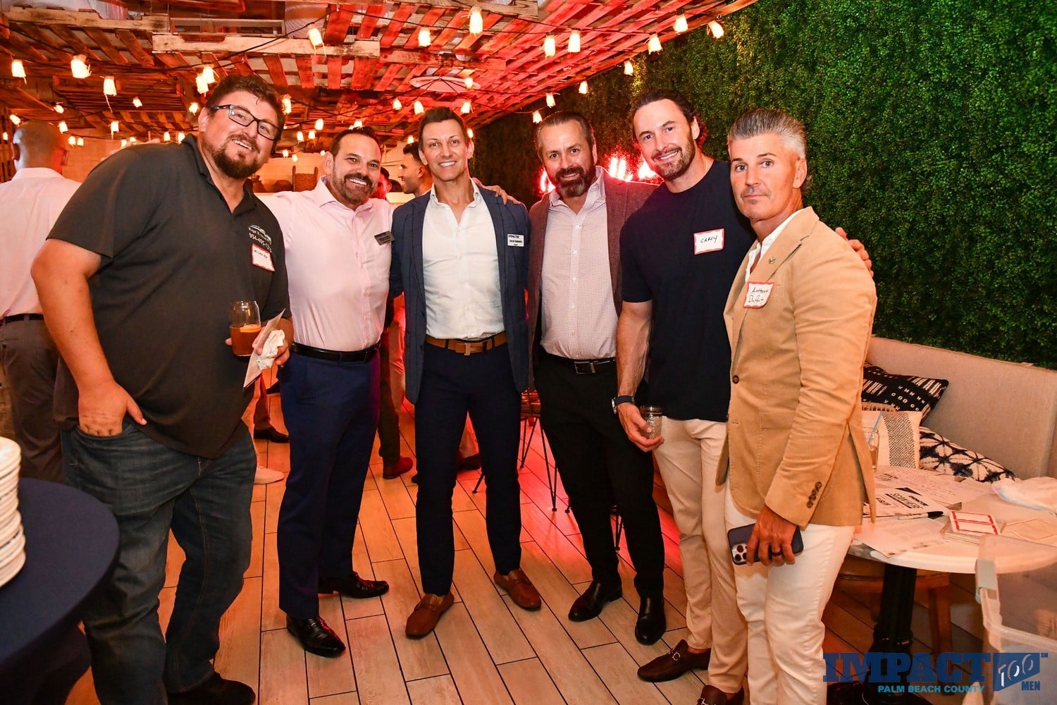 Impact 100 Men End of Summer Social at the Hampton Social Delray Beach