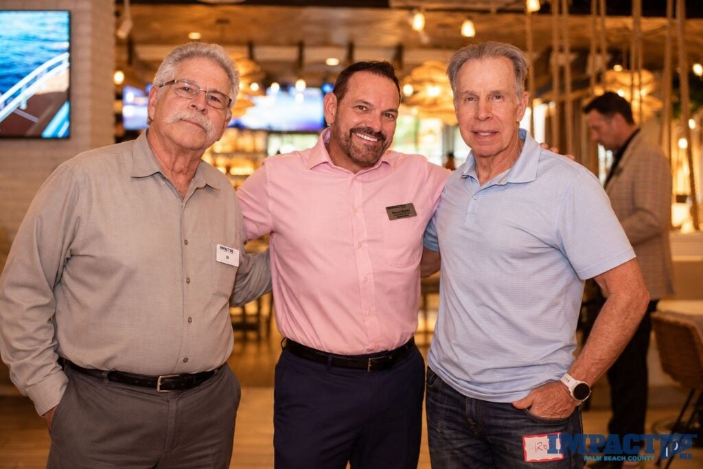 Impact 100 Men End of Summer Social at the Hampton Social Delray Beach
