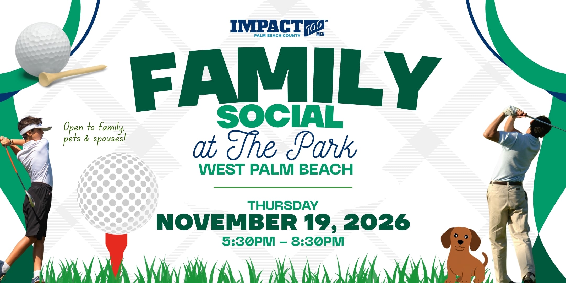 Impact 100 Men Family Social at The Park